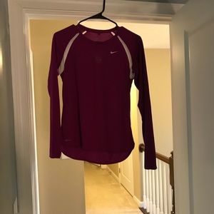 Nike long sleeve running shirt